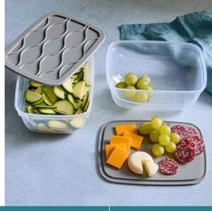 Pampered Chef Cut & Store Containers